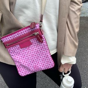 Pink Coach Purse Y2K vibes